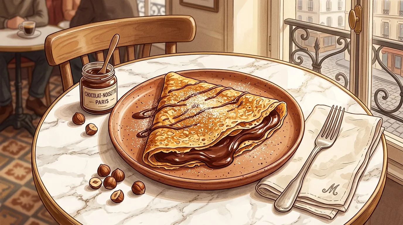 Crêpe nutella calorie : combien exactement ?