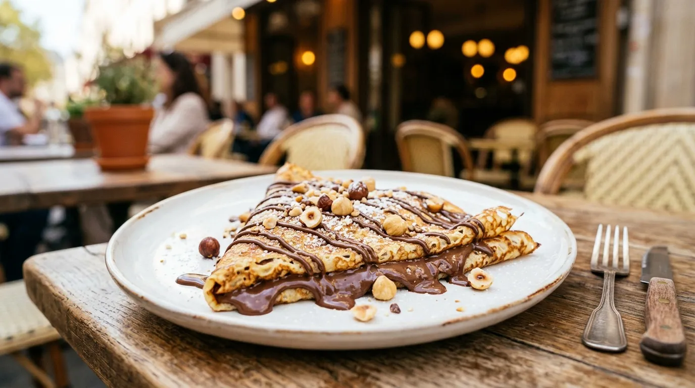 Crêpe Nutella calories : combien exactement ?