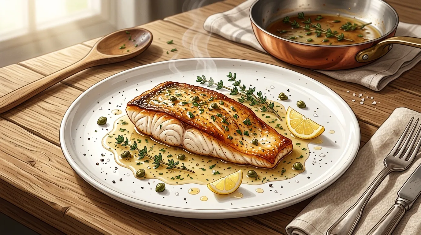 Recette black bass poêlé : cuisson facile