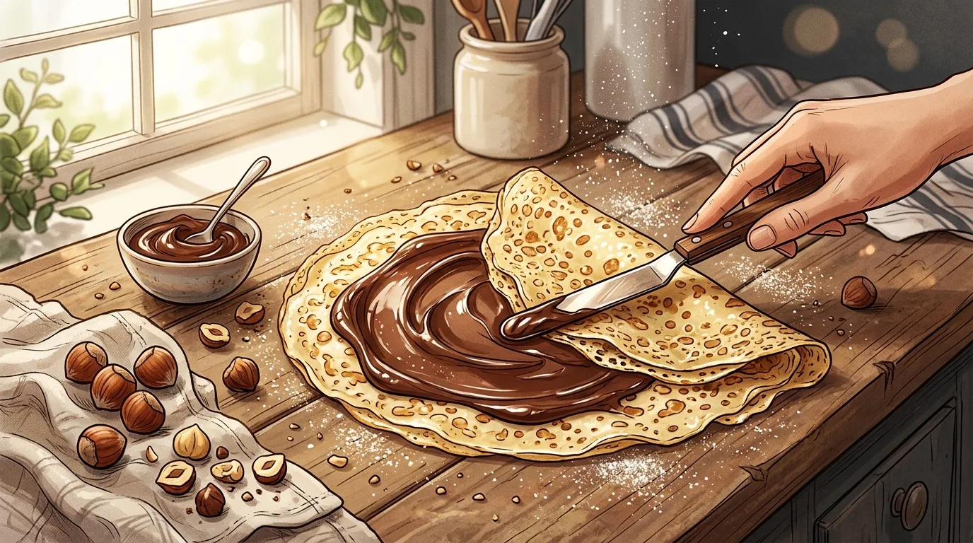 Calories crêpes Nutella : tout ce qu'il faut savoir