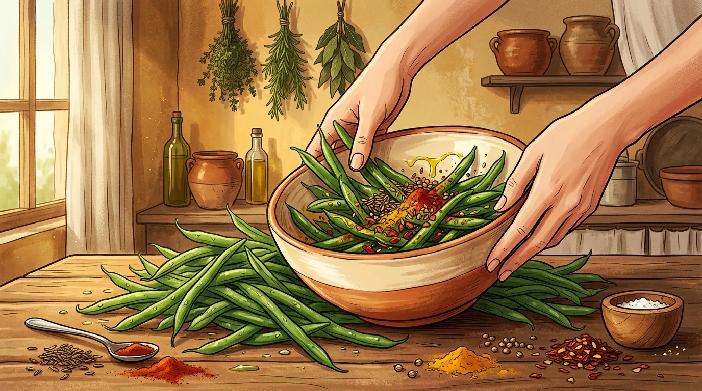 Épices haricot vert : saveurs et recettes faciles