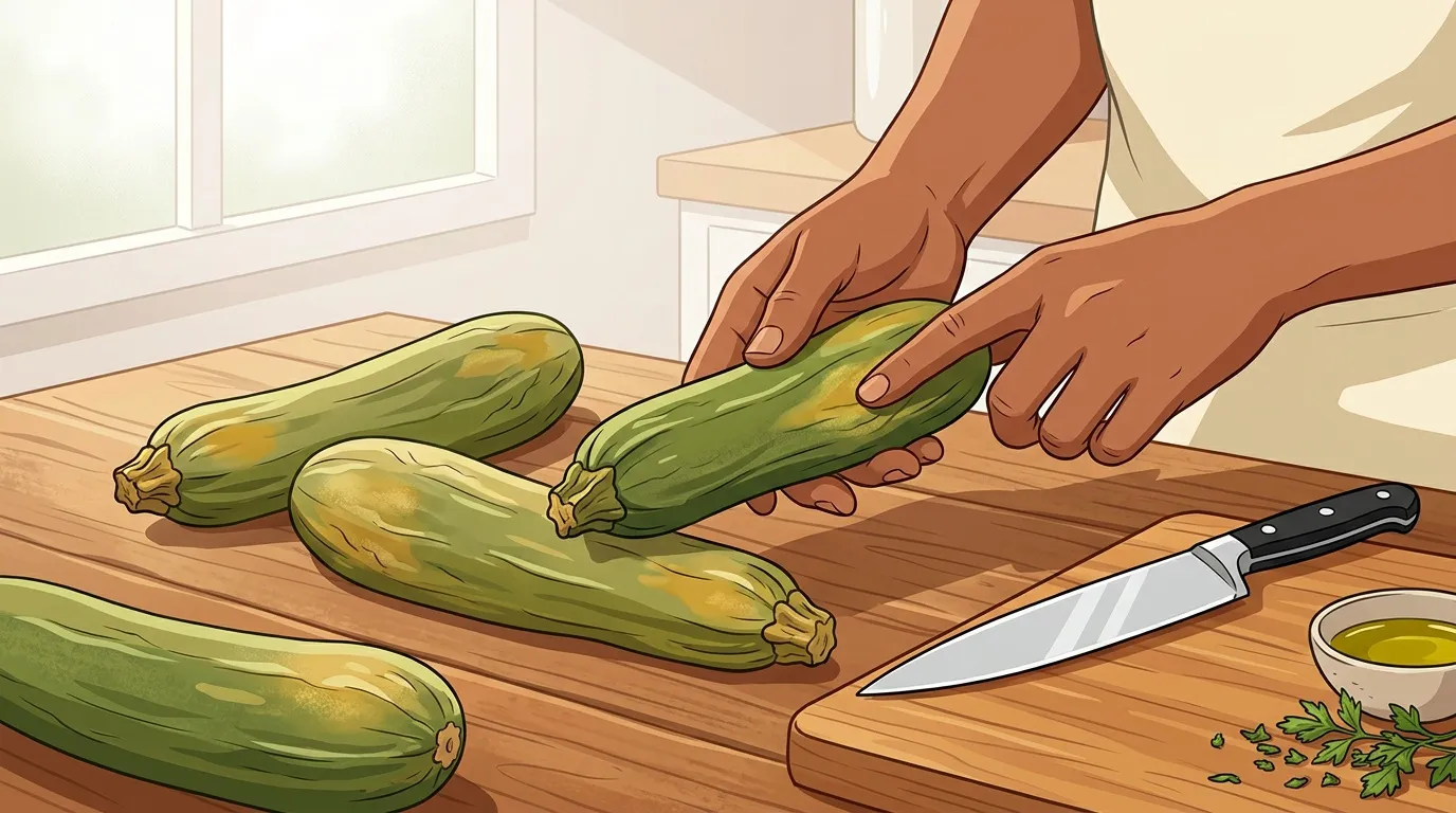 Courgette périmée : comment reconnaître et l'utiliser