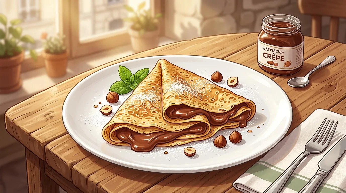 Crêpes Nutella calories : combien par portion ?