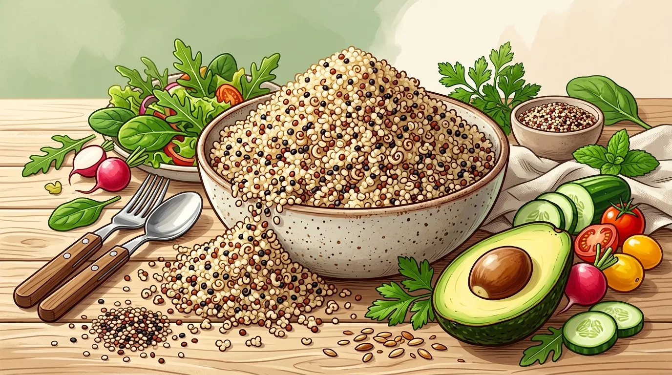 Quinoa féculent : propriétés nutritionnelles et bénéfices