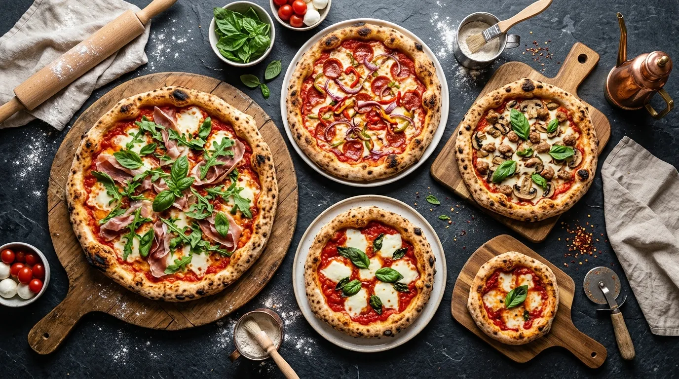Tailles pizza : guide complet des portions