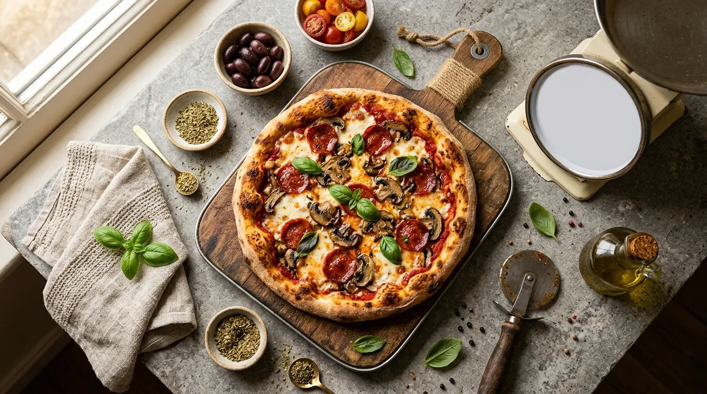 Pizza poids : guide complet des calories et portions