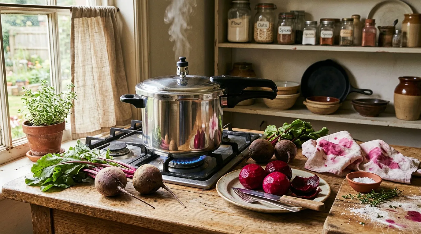 Betterave rouge à la cocotte minute : recette facile