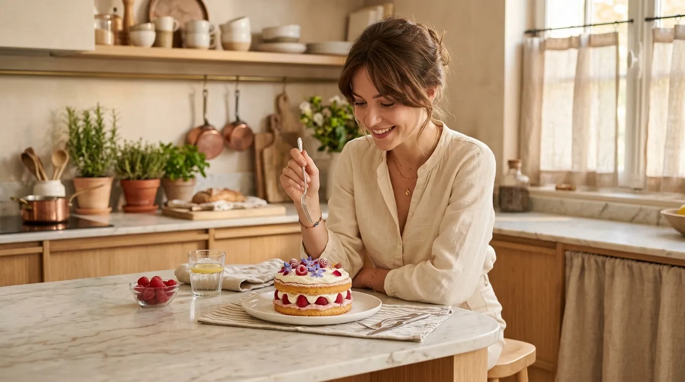 Gâteau peu calorique : avis Juliette