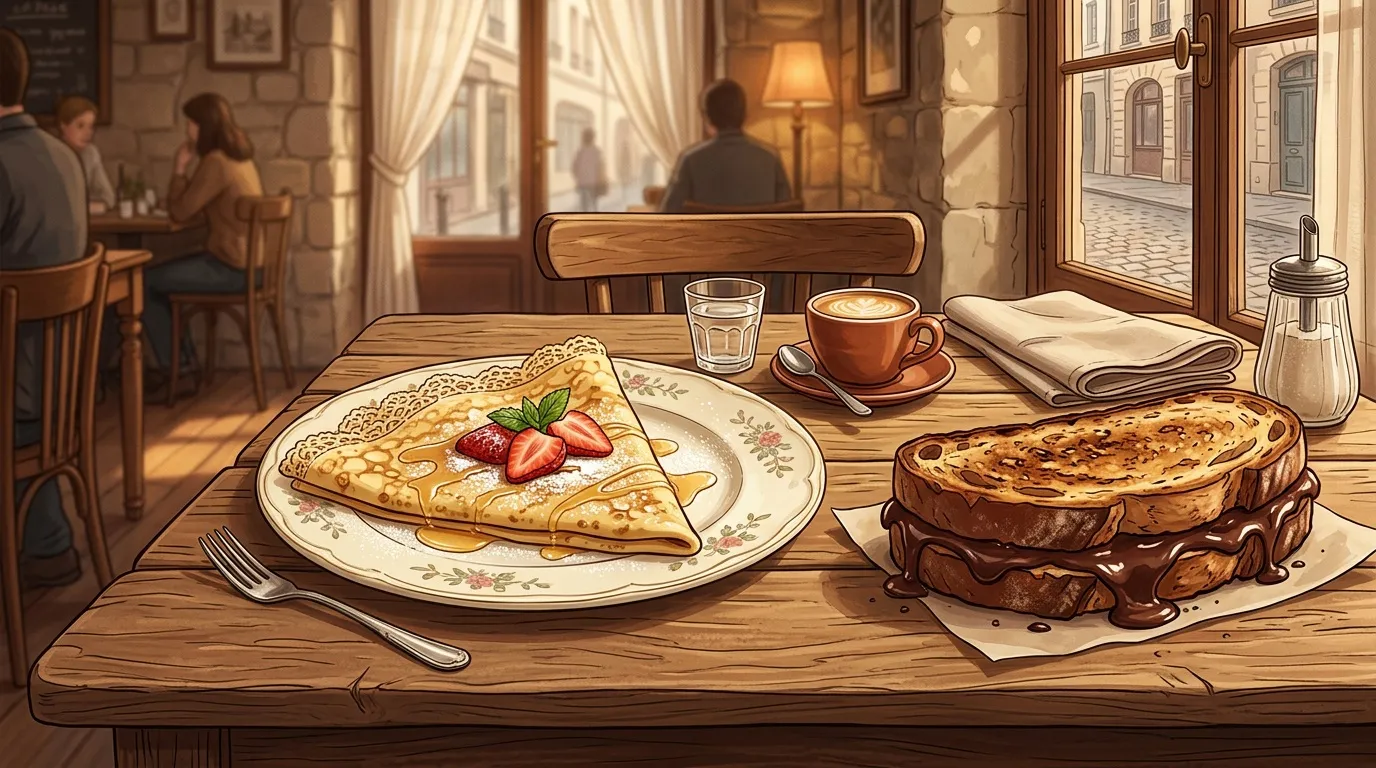 Calories dans une crêpe au Nutella : information nutritionnelle