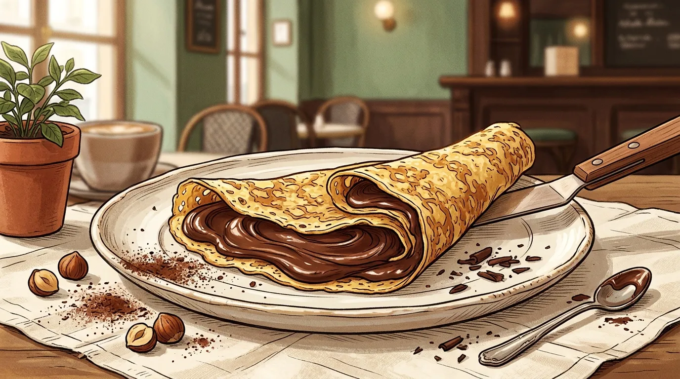 Calories crêpe nutella : infos nutritionnelles