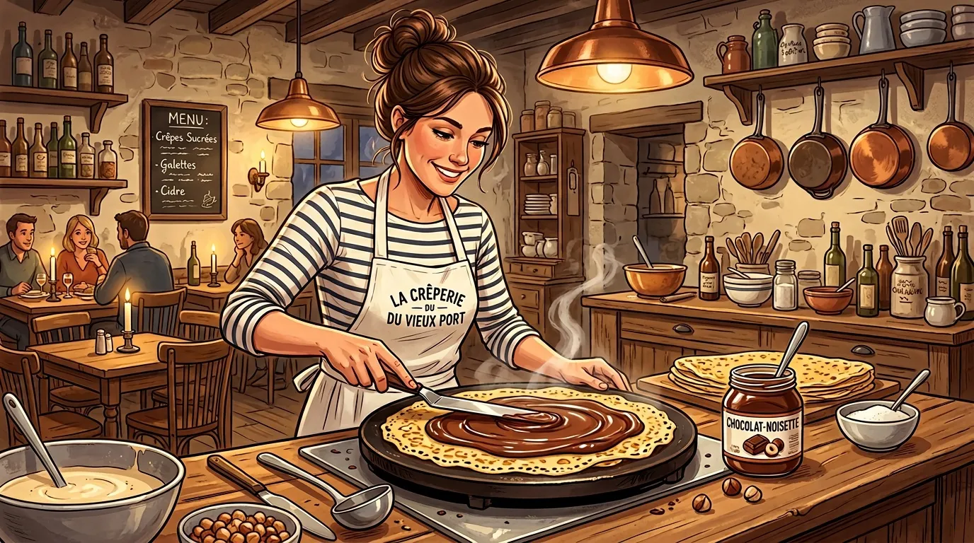 Combien de calories dans une crêpe au nutella ?