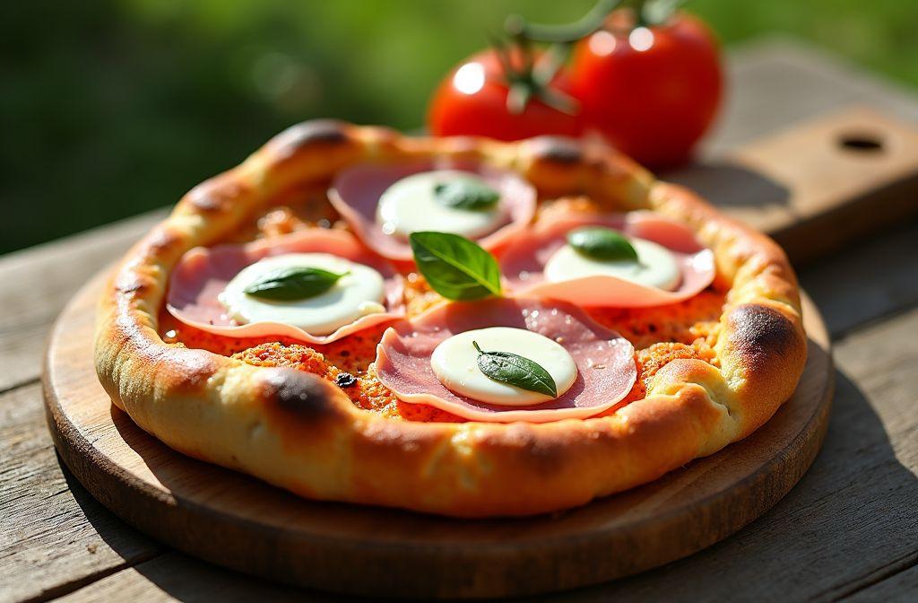 Pinsa mortadelle burrata : la recette italienne gourmande et facile à préparer