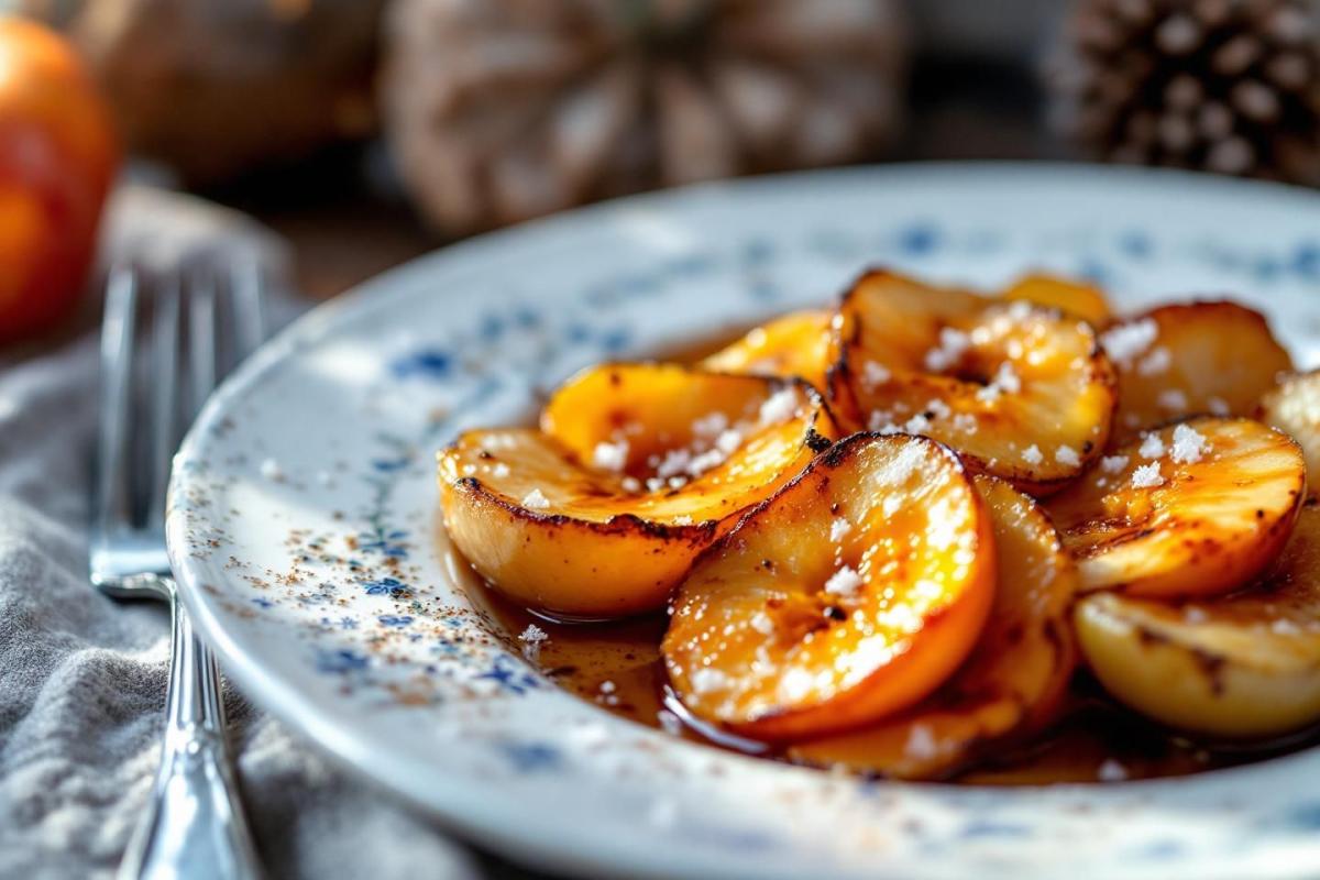 Ces pommes rôties cachent une touche sucrée-salée : tout le monde tombe sous le charme
