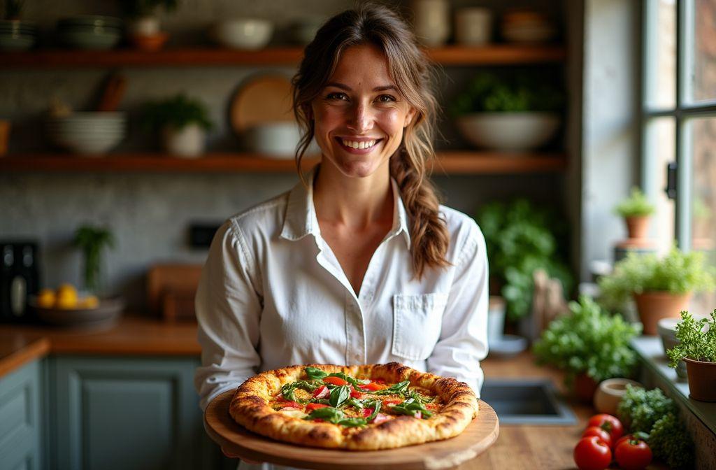 La recette de pinsa de Julie Andrieu : secrets et astuces de l'animatrice culinaire
